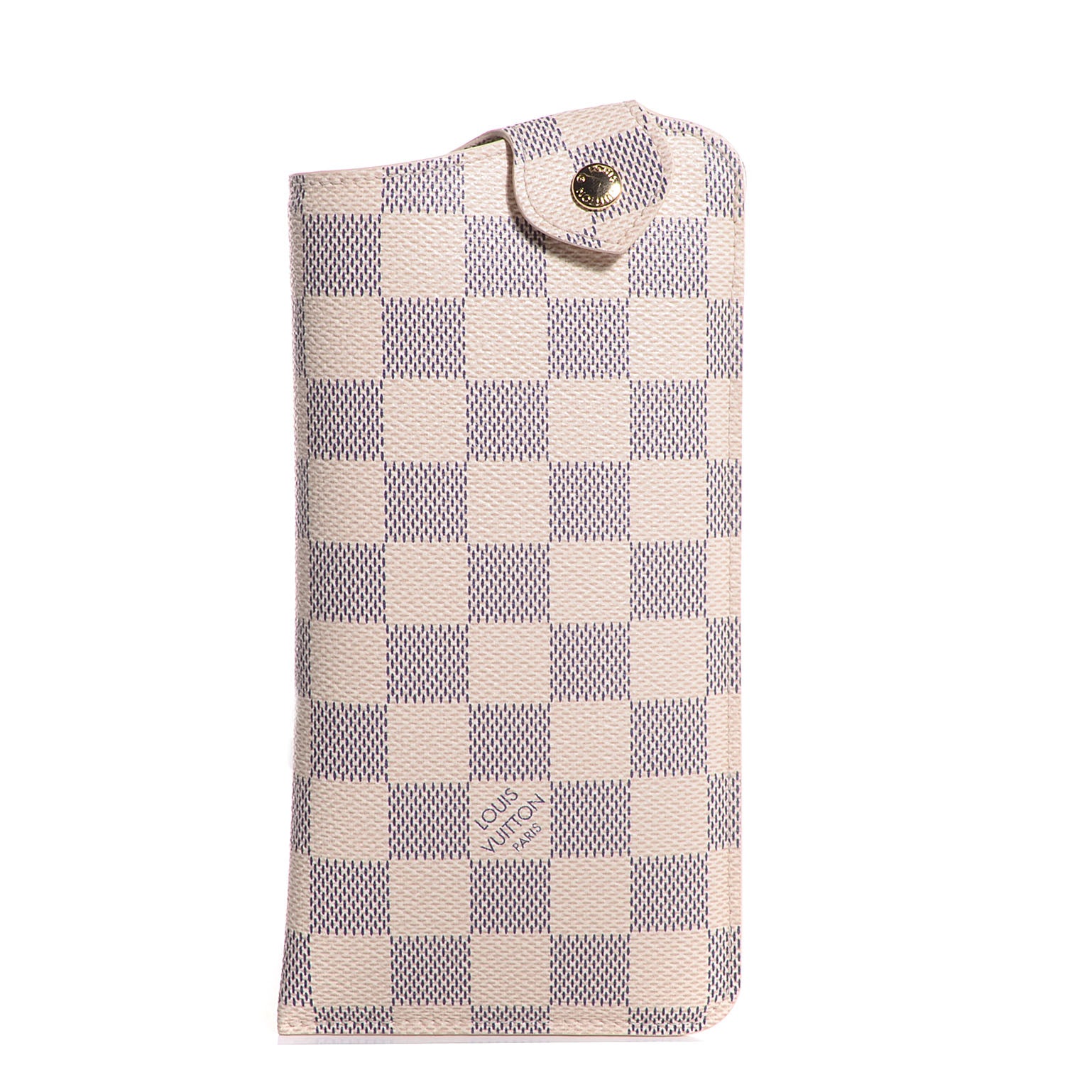 Louis Vuitton Damier Azur Sunglasses Case MM 1 of 7