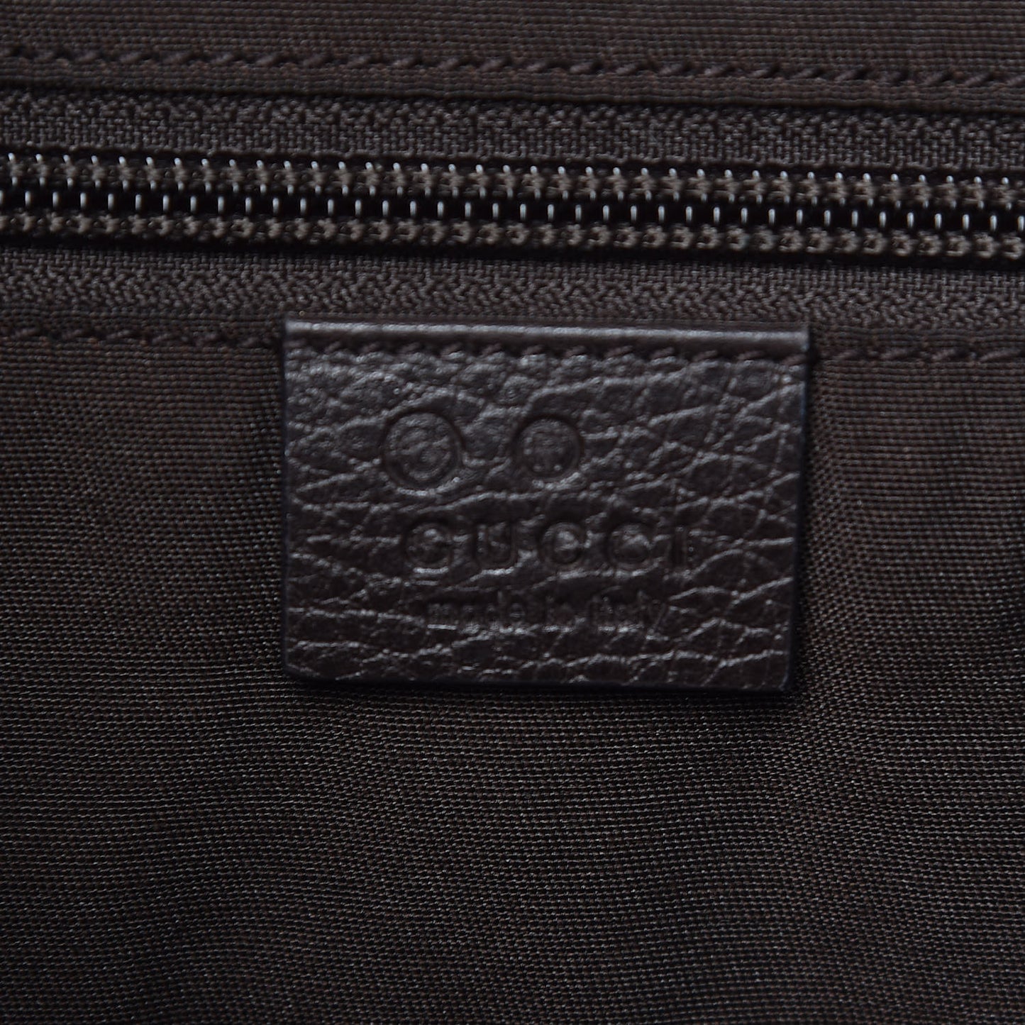 Crystal Monogram Backpack Dark Brown