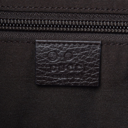Gucci Crystal Monogram Backpack Dark Brown 6 of 15