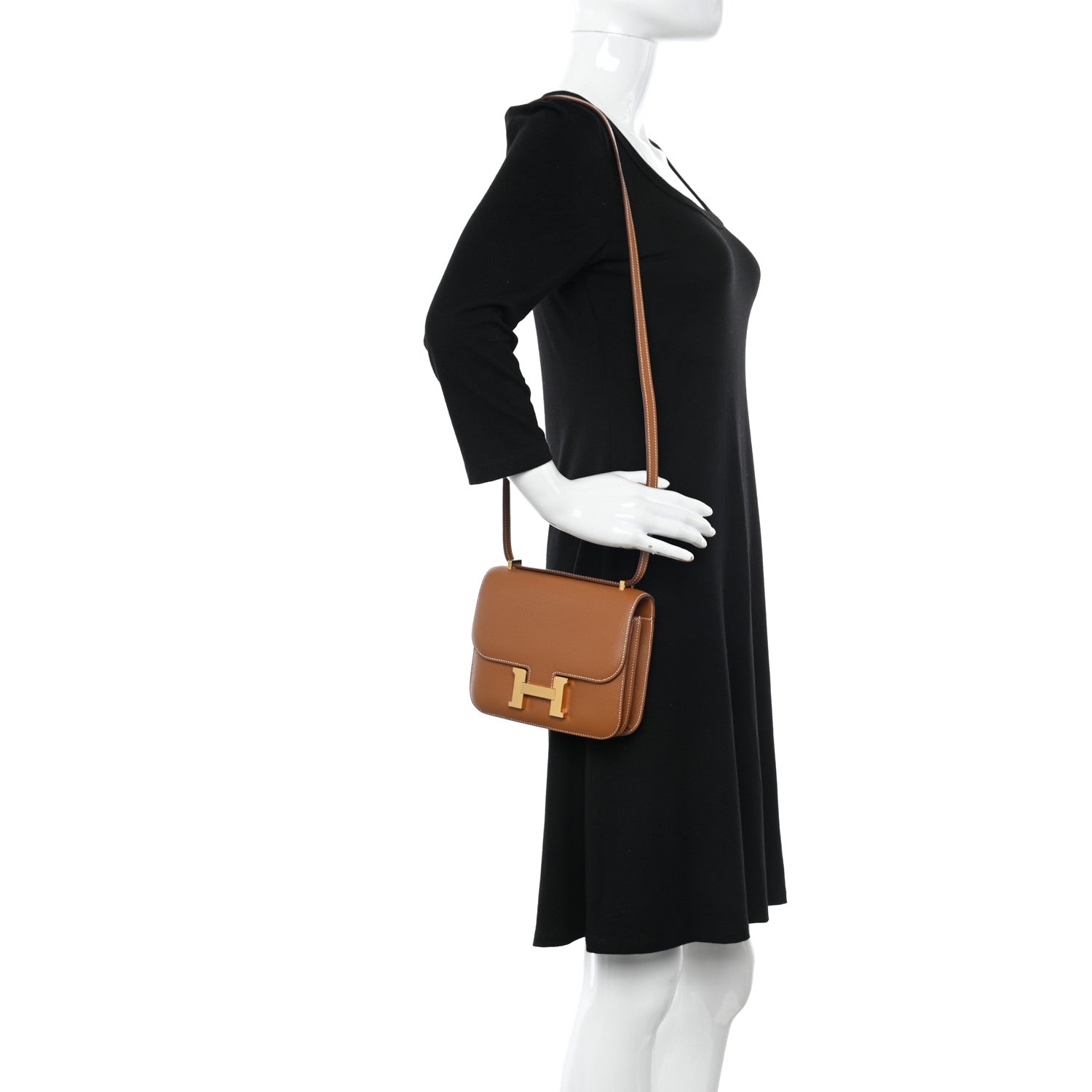 Hermes Epsom Constance 18 Gold 2 of 10