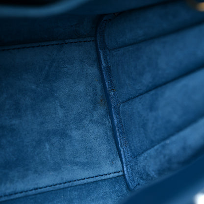 Saint Laurent Calfskin Baby Sac De Jour Indigo 16 of 28