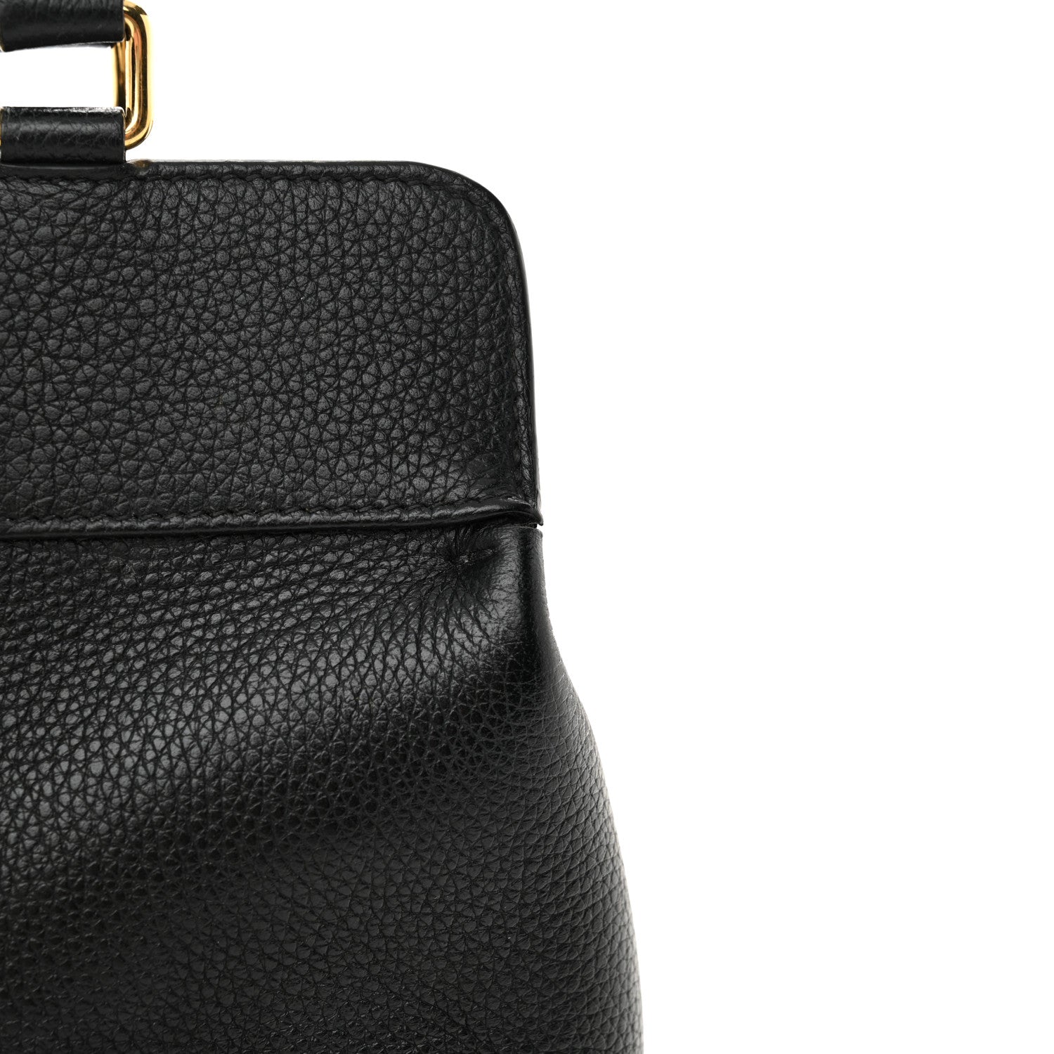 Celine Grained Calfskin Small Cabas De France Black 14 of 15