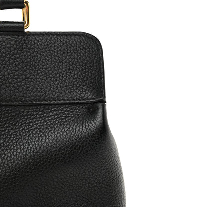 Celine Grained Calfskin Small Cabas De France Black 14 of 15