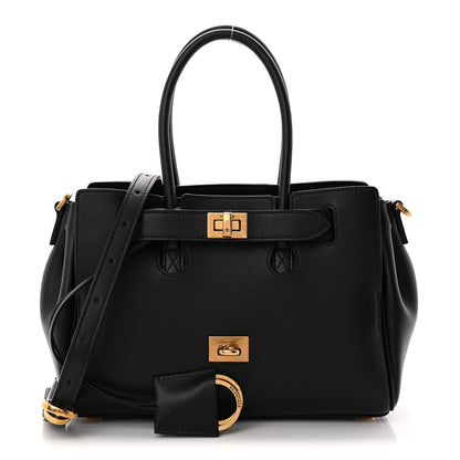 Balenciaga Smooth Calfskin Mini Bel Air Carry All Bag Black 1 of 9