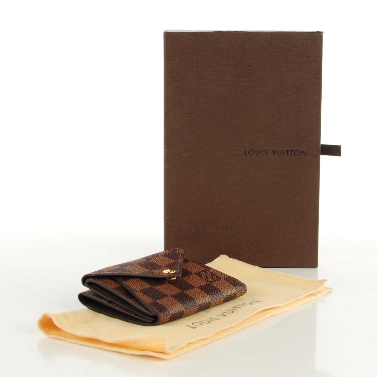 Damier Ebene Compact Origami Wallet