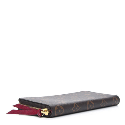 Louis Vuitton Monogram Clemence Wallet Fuchsia 4 of 4