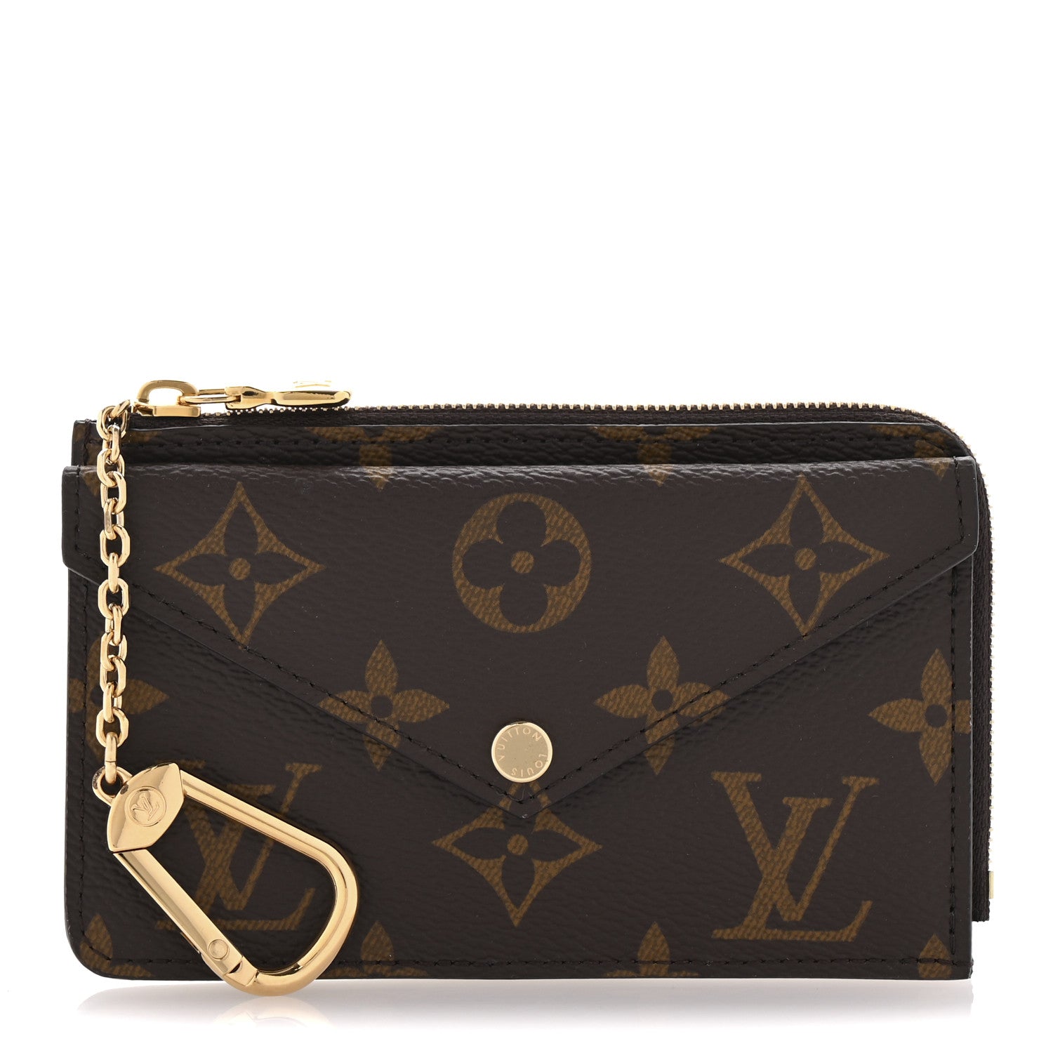 Louis Vuitton Monogram Recto Verso Card Holder Black 1 of 7