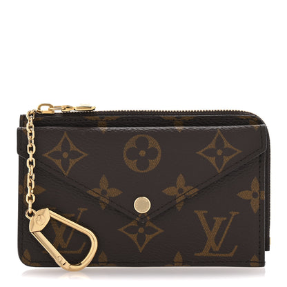 Louis Vuitton Monogram Recto Verso Card Holder Black 1 of 7