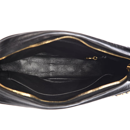 Chanel Lambskin Quilted Camera Case Black 5 of 11