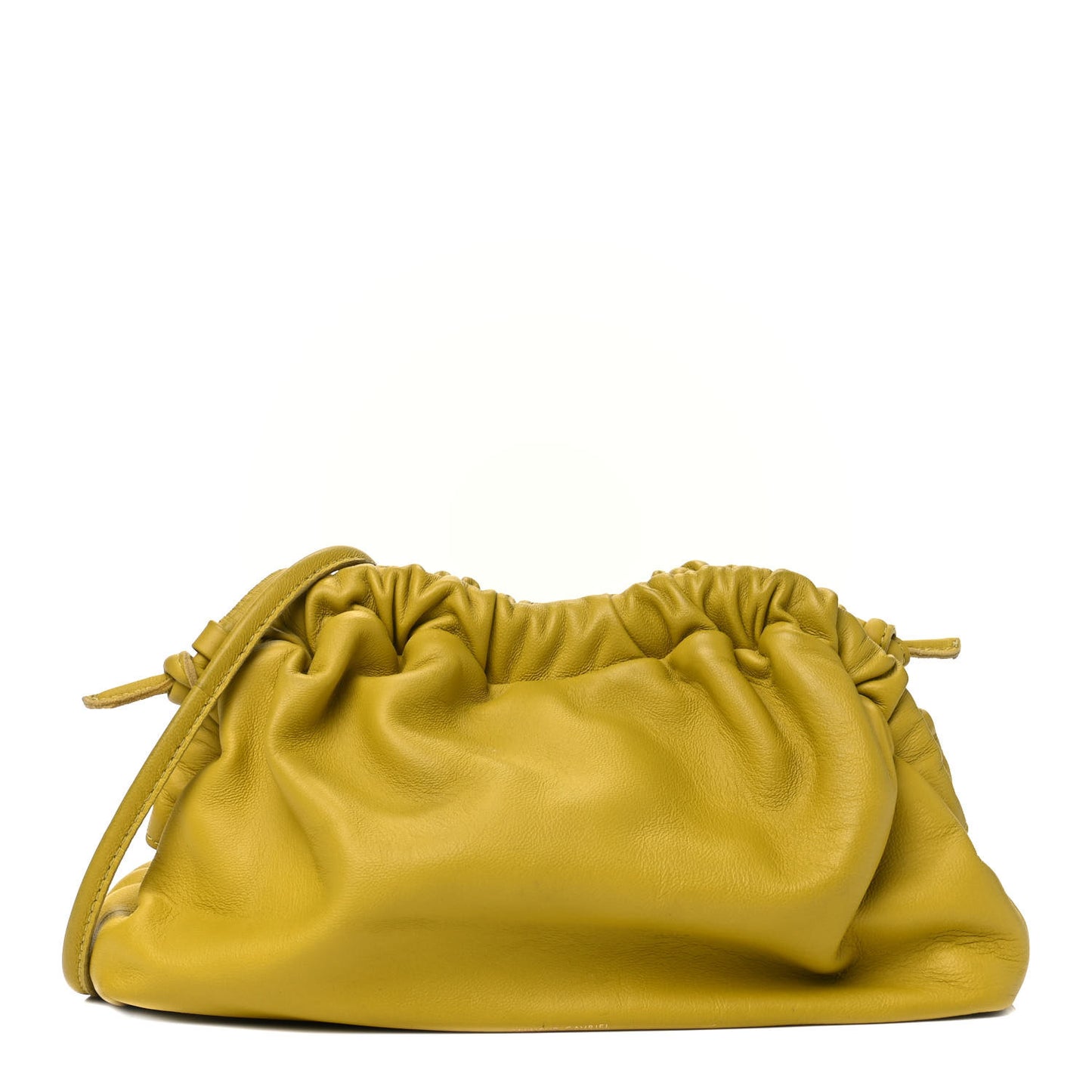 Lambskin Mini Cloud Clutch Pomelo