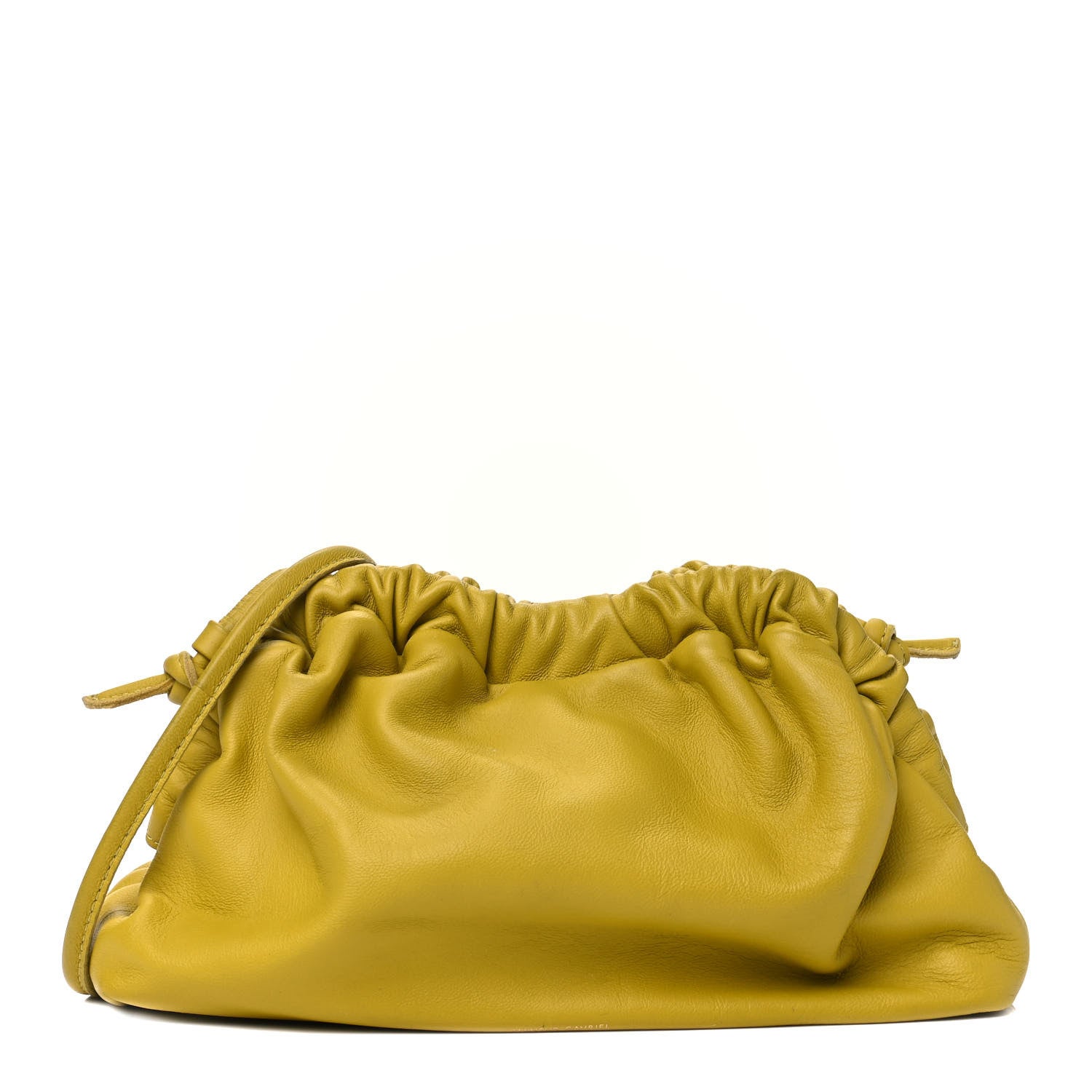 Mansur Gavriel Lambskin Mini Cloud Clutch Pomelo 1 of 4