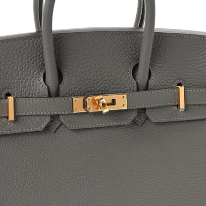 Hermes Togo Birkin 25 Gris Meyer 11 of 11