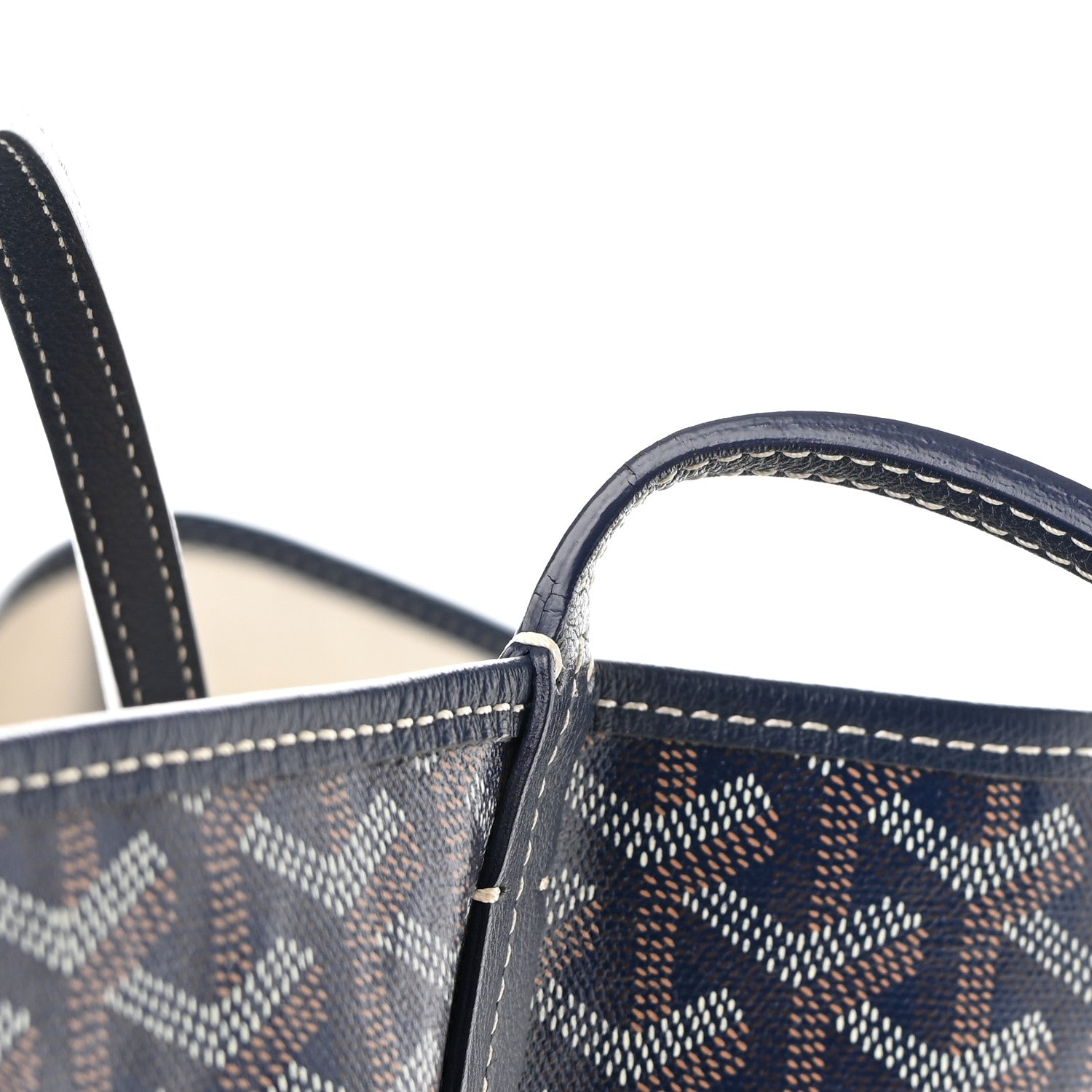 Goyard Goyardine Saint Louis GM Navy 13 of 15