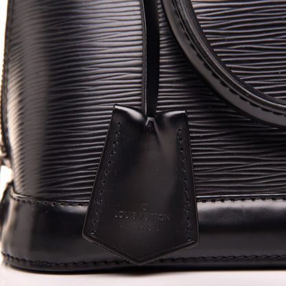 Louis Vuitton Epi Alma BB Black 7 of 9