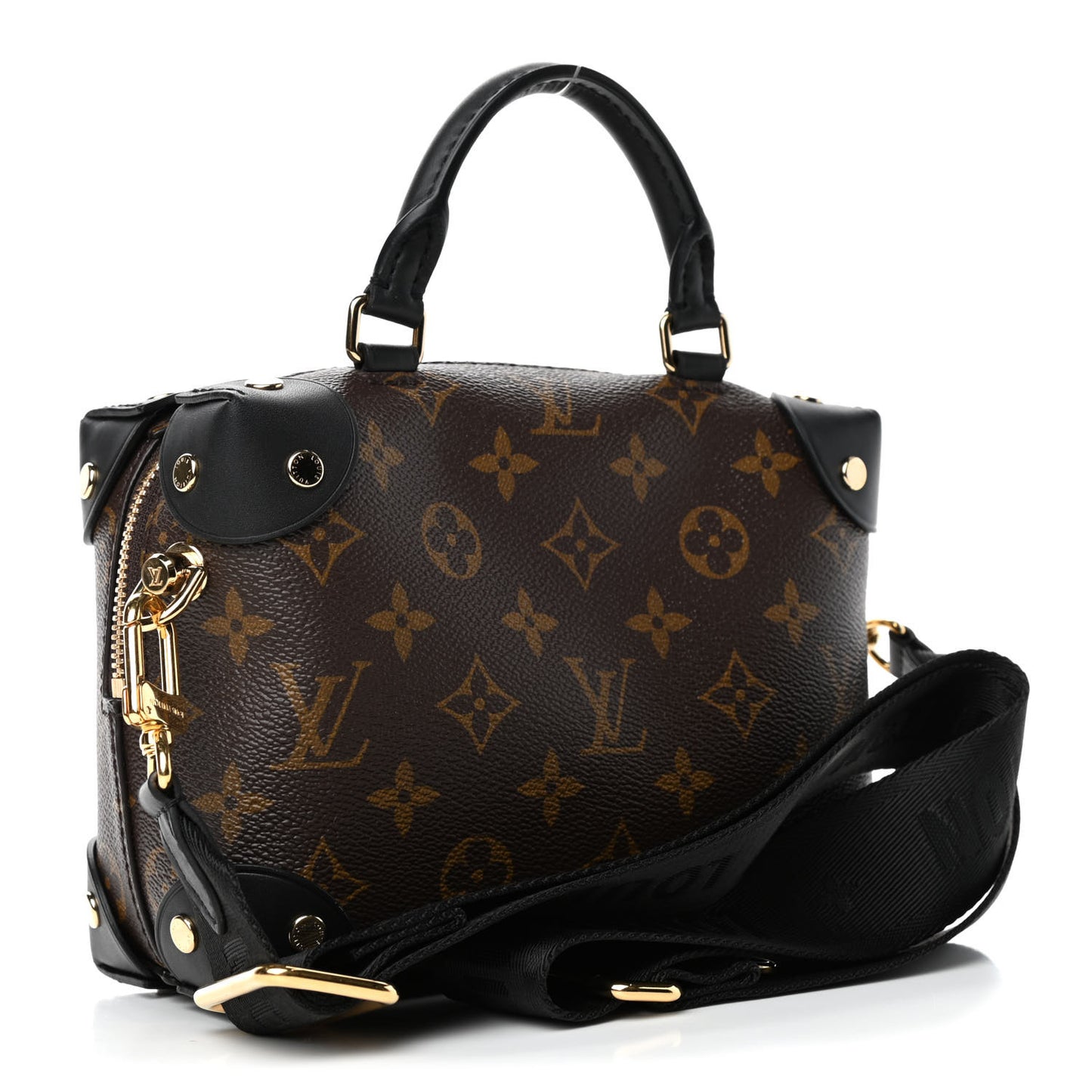 Monogram Petite Malle Souple Black