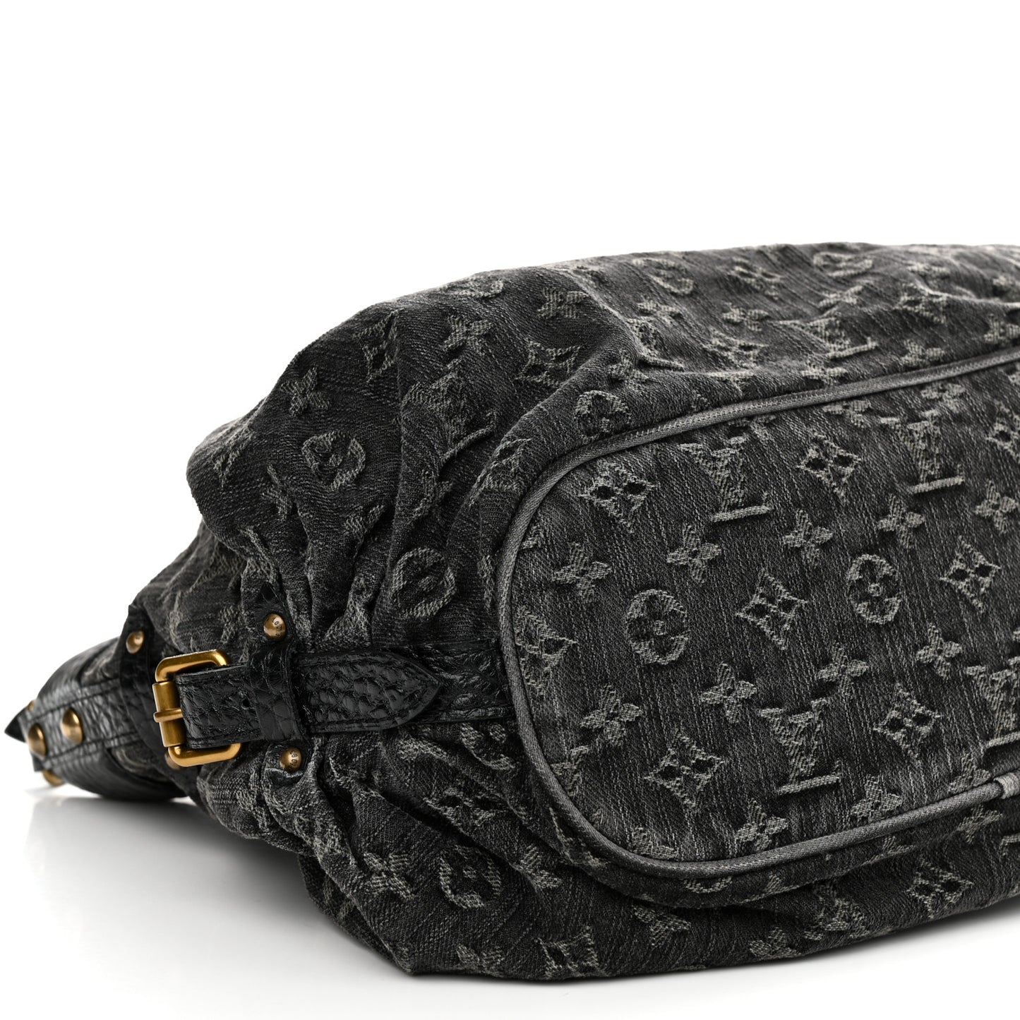LOUIS VUITTON Denim Mahina XS Black