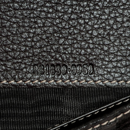 Gucci Crystal Monogram Continental Charmy Wallet Brown 8 of 8