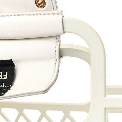 Fendi Recycled Plastic Vitello Liberty Matte Medium Fendi Basket White Ice 13 of 15