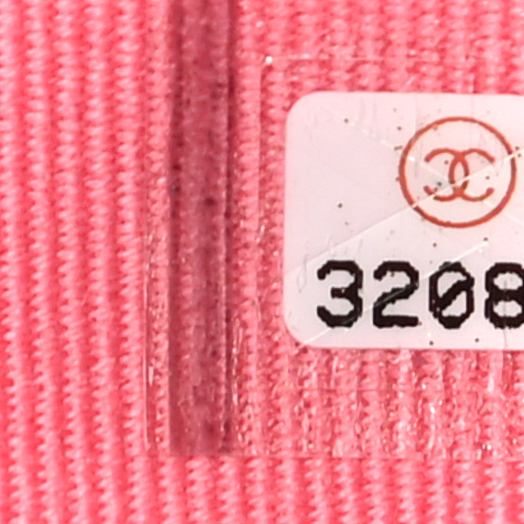 Lambskin Quilted CC In Love Heart Clutch With Chain Pink