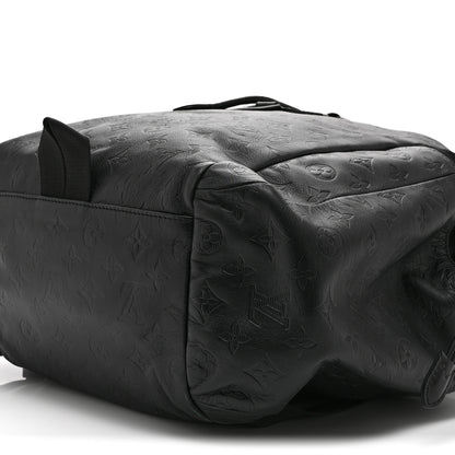 Louis Vuitton Calfskin Monogram Shadow Discovery Backpack Black 10 of 10