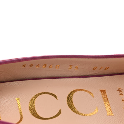 Gucci Malaga Kid Zumi 75mm Pumps 35 Fucsia 80 8 of 8