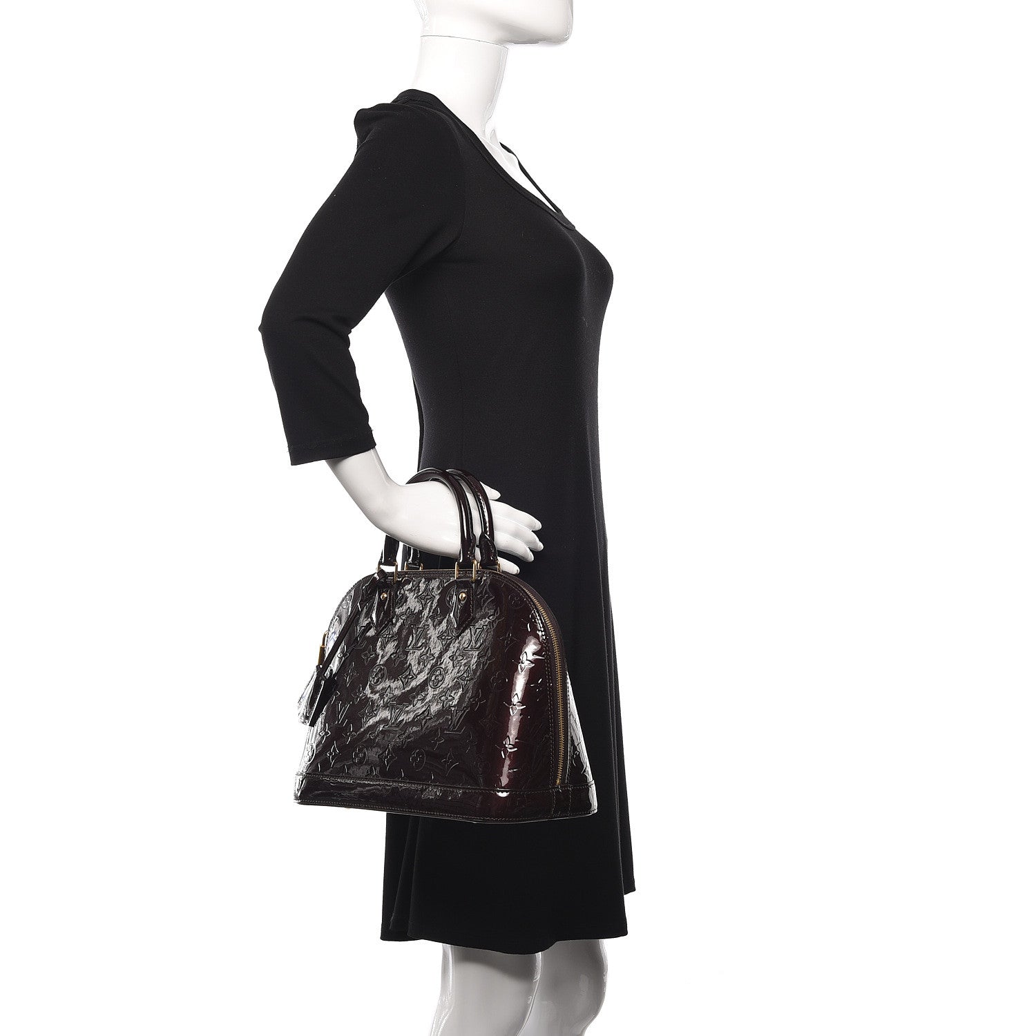 Louis Vuitton Vernis Alma PM Amarante 2 of 11