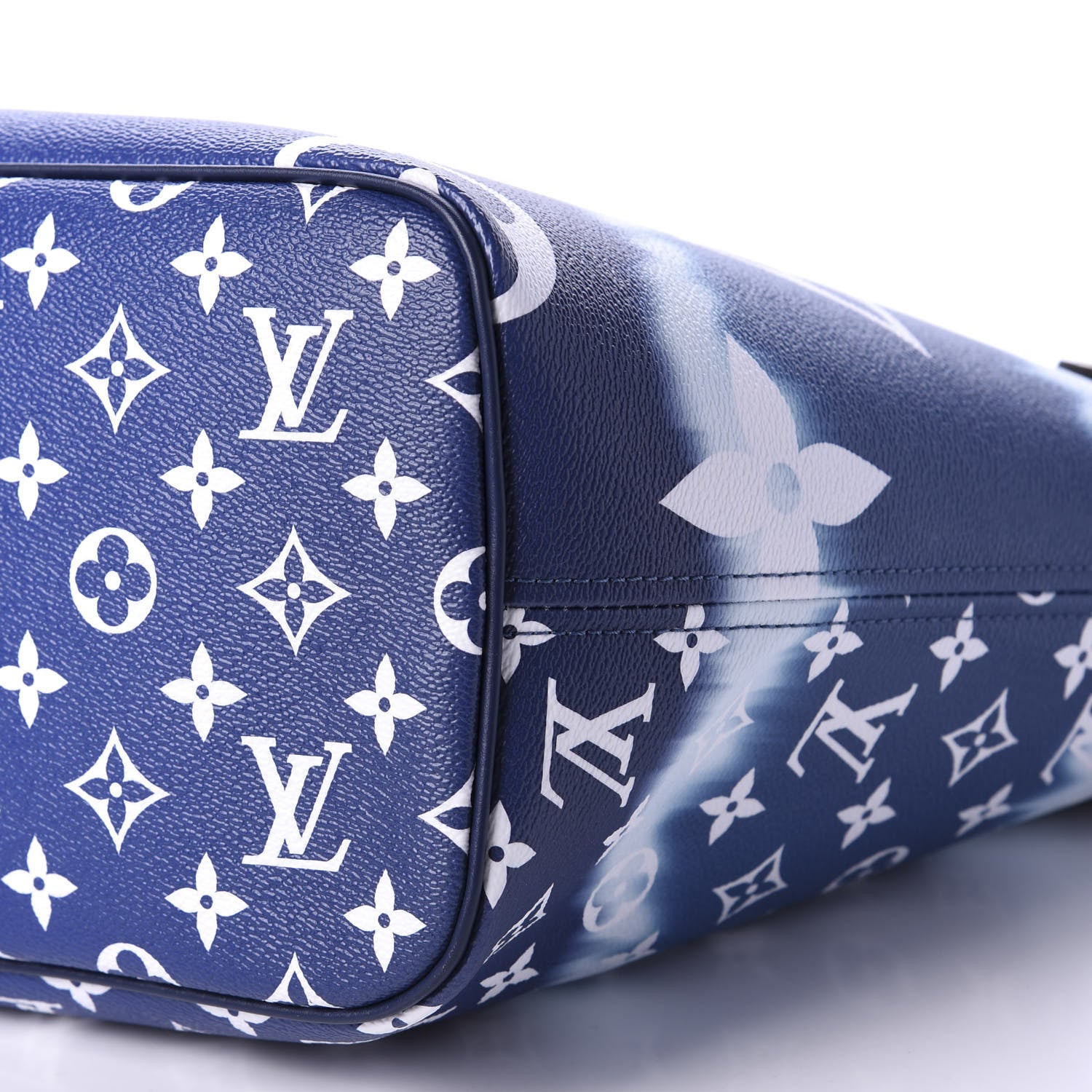 Louis Vuitton Monogram Escale Neverfull MM Blue 7 of 11