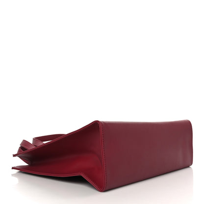 Telfar Vegan Leather Medium Shopping Bag Oxblood 4 of 8