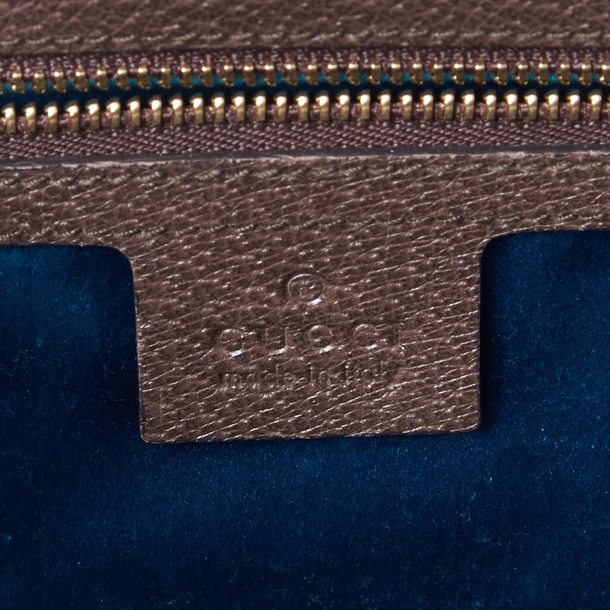 GG Supreme Monogram Web Medium Ophidia Chain Shoulder Bag Brown