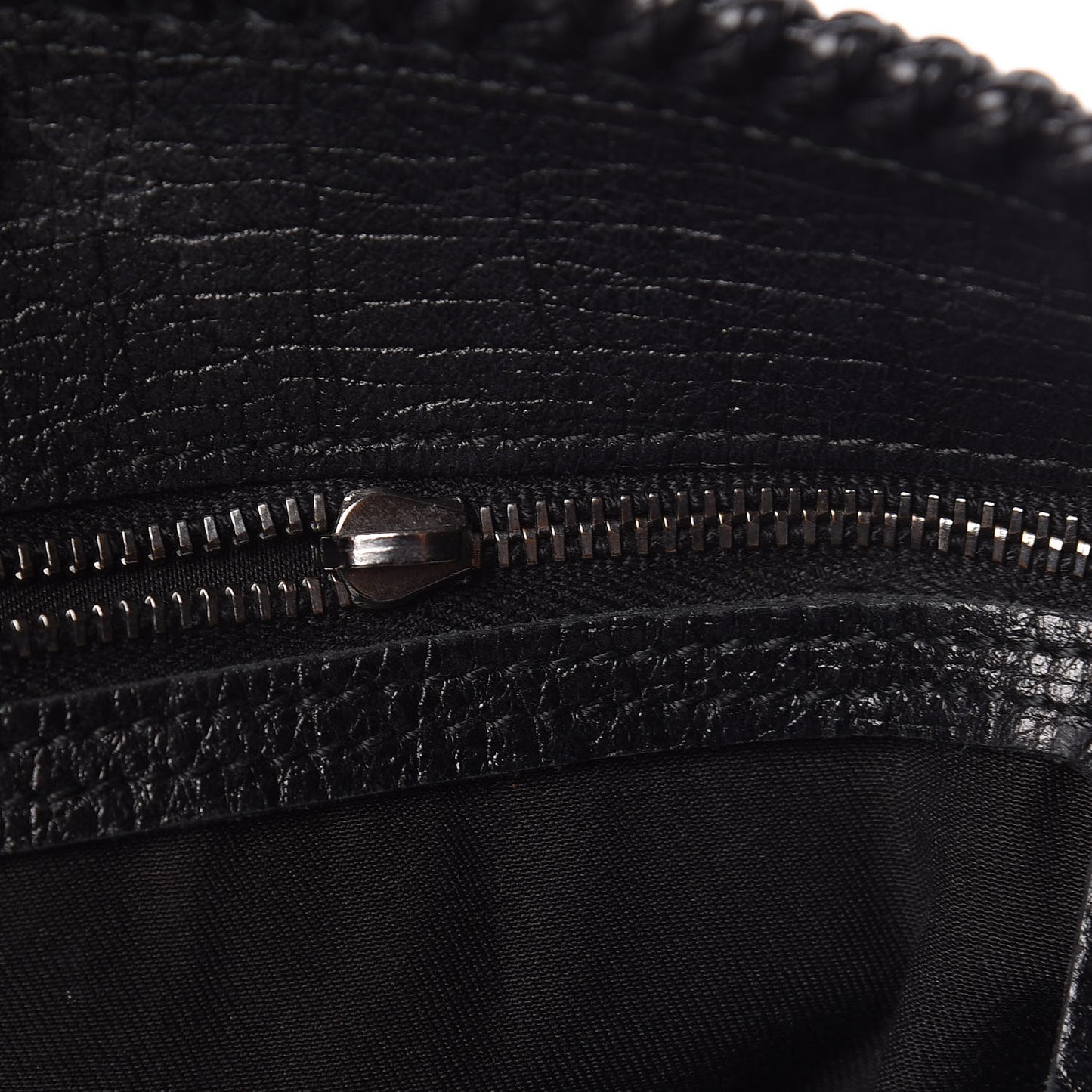 Monogram Large Horsebit Chain Hobo Black