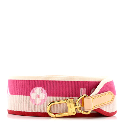 Louis Vuitton Jacquard Speedy Bandouliere 20 Shoulder Strap Fuchsia 1 of 3