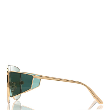 Tom Ford Square Spector Sunglasses TF 708 Green 3 of 7