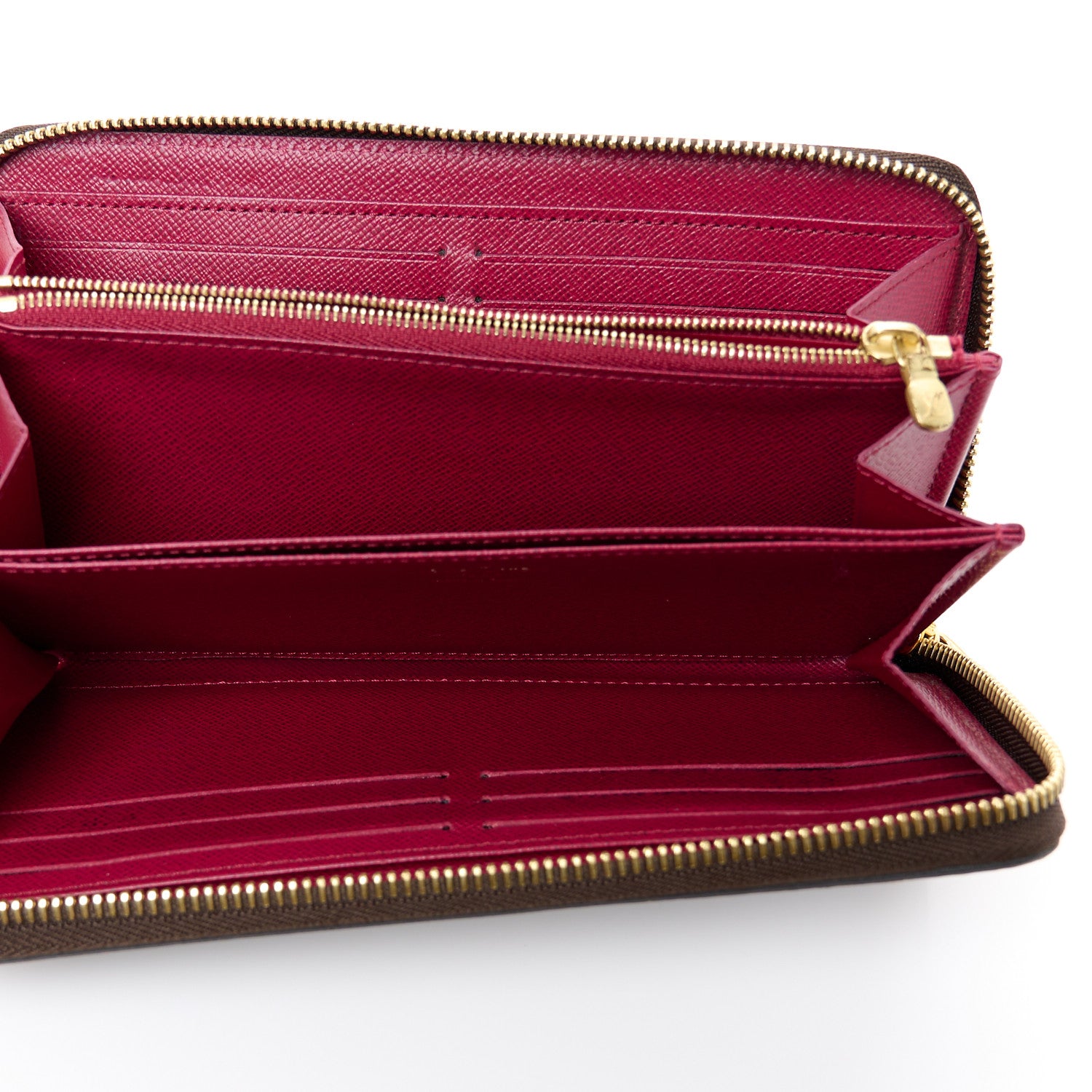 Louis Vuitton Monogram Zippy Wallet Fuchsia 5 of 9