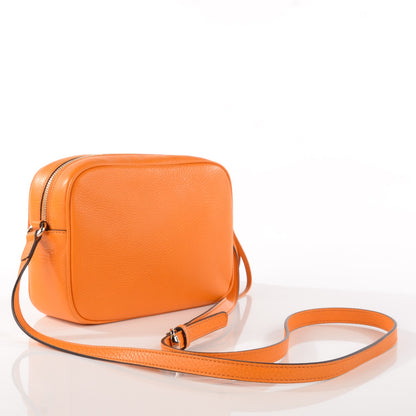Gucci Pebbled Calfskin Small Soho Disco Bag Curcuma 3 of 6