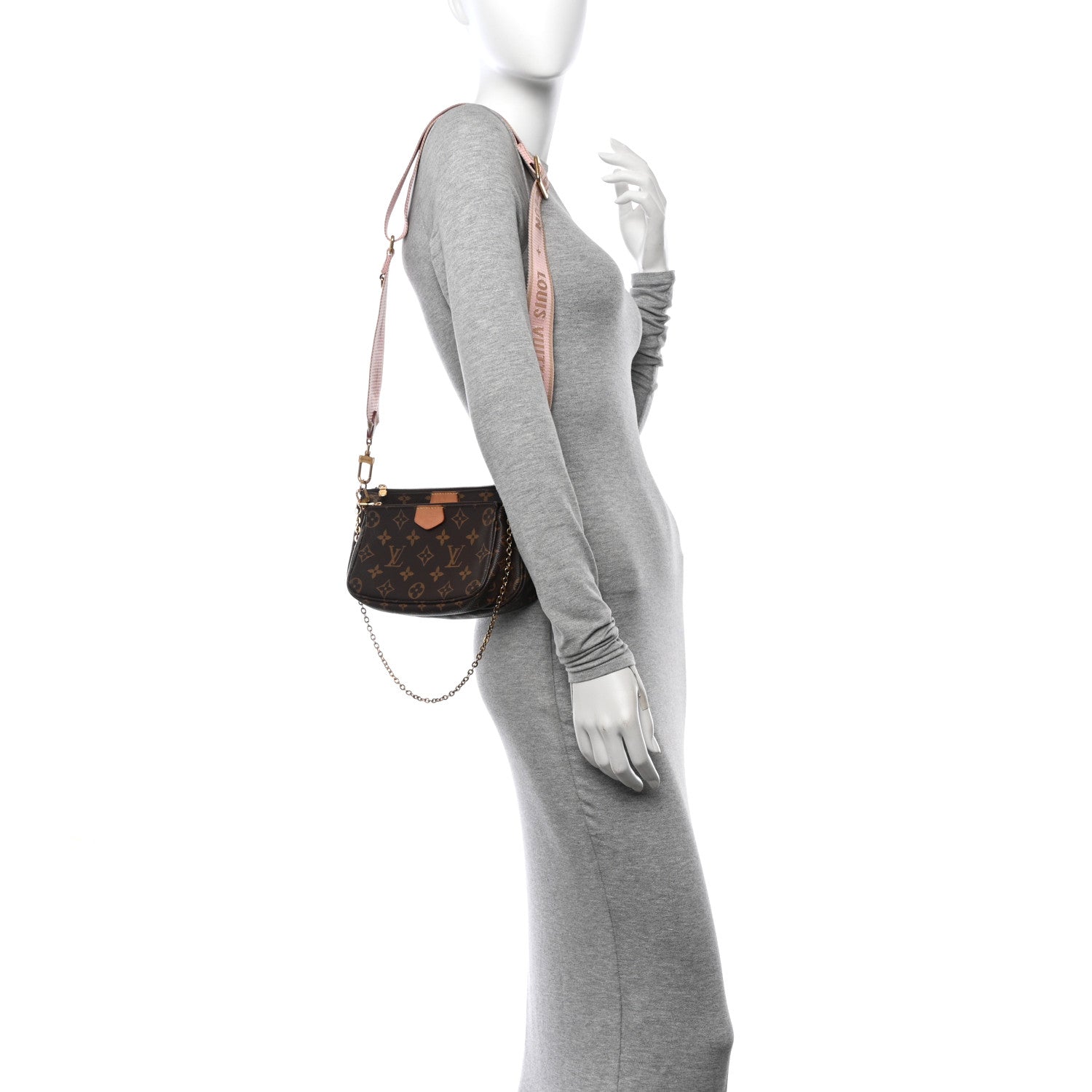 Louis Vuitton Monogram Multi Pochette Accessories Rose Clair 2 of 11