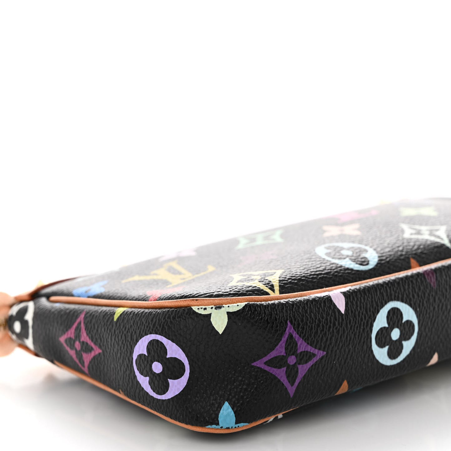 Monogram Multicolor Pochette Accessories Black