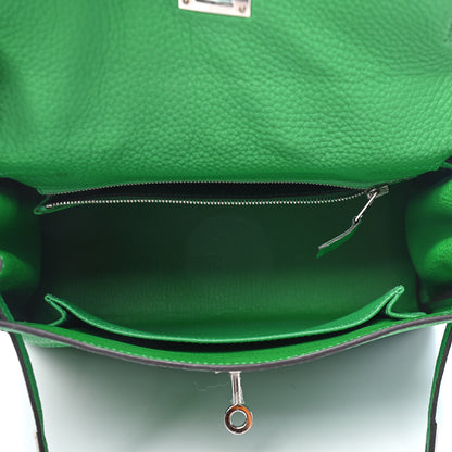 Hermes Togo Kelly Retourne 25 Bamboo 4 of 13