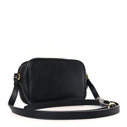 Gucci Pebbled Calfskin Mini Soho Disco Bag Black 3 of 9