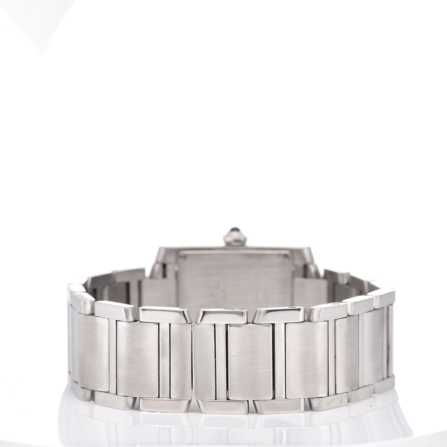 Stainless Steel 25mm Tank Francaise Quartz Watch