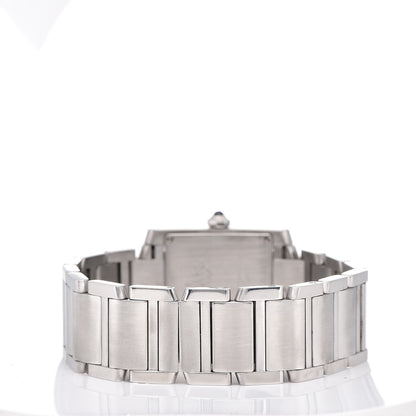 Cartier Stainless Steel 25mm Tank Francaise Quartz Watch 4 of 9