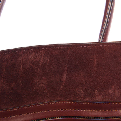Celine Natural Calfskin Medium Phantom Luggage Burgundy 8 of 11