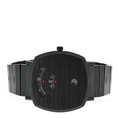 Gucci PVD Stainless Steel 38mm Grip Quartz Watch Black 2 of 4