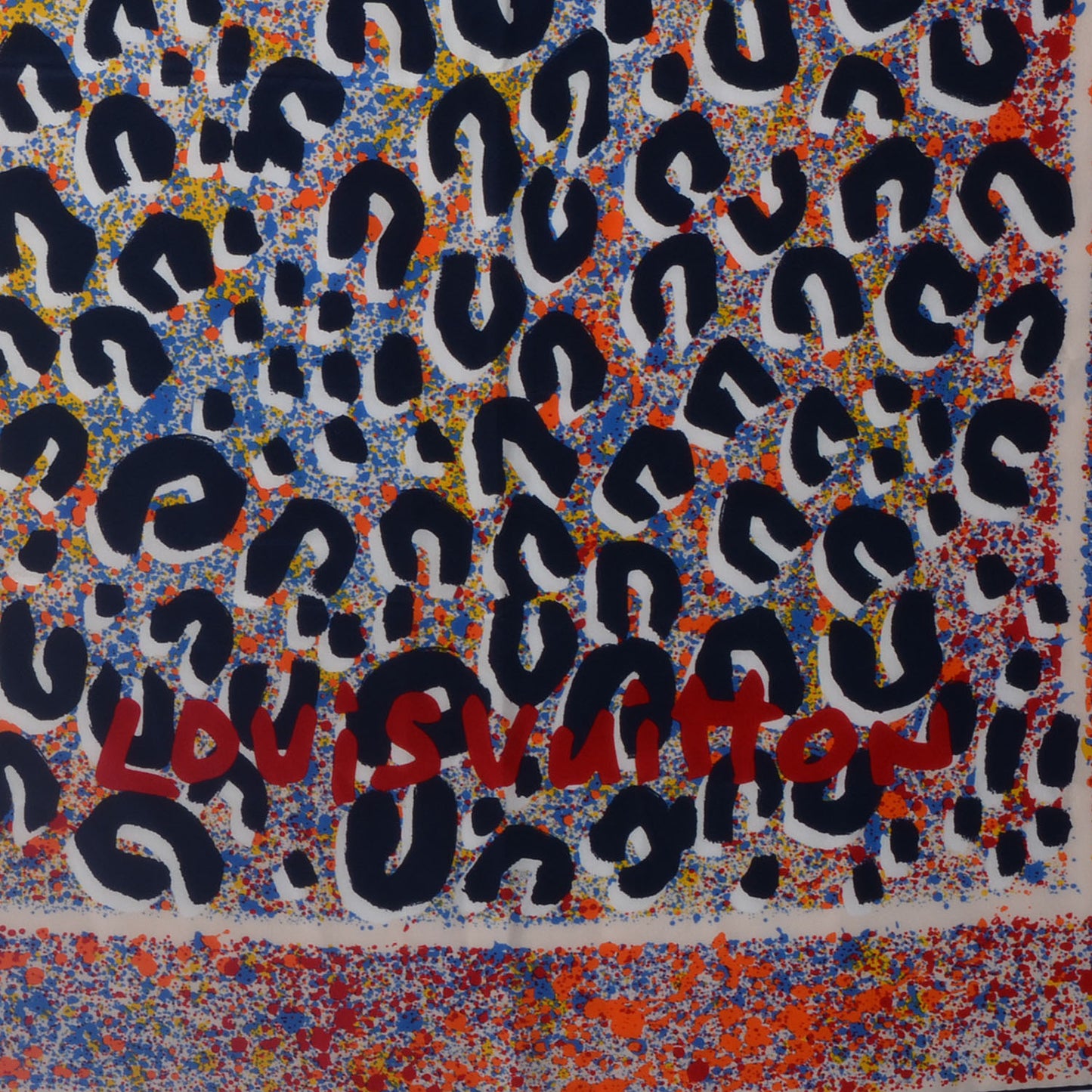 Silk Leo Spray Giant Square Piment