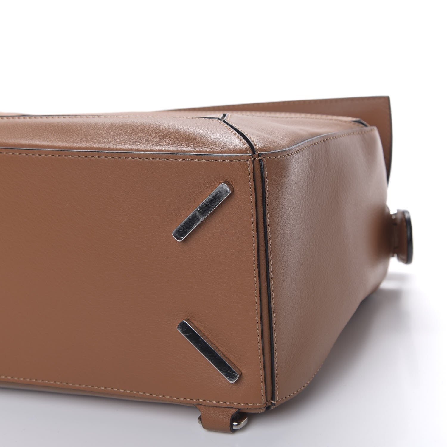 Loewe Calfskin Medium Puzzle Bag Brown 579448 – FASHIONPHILE