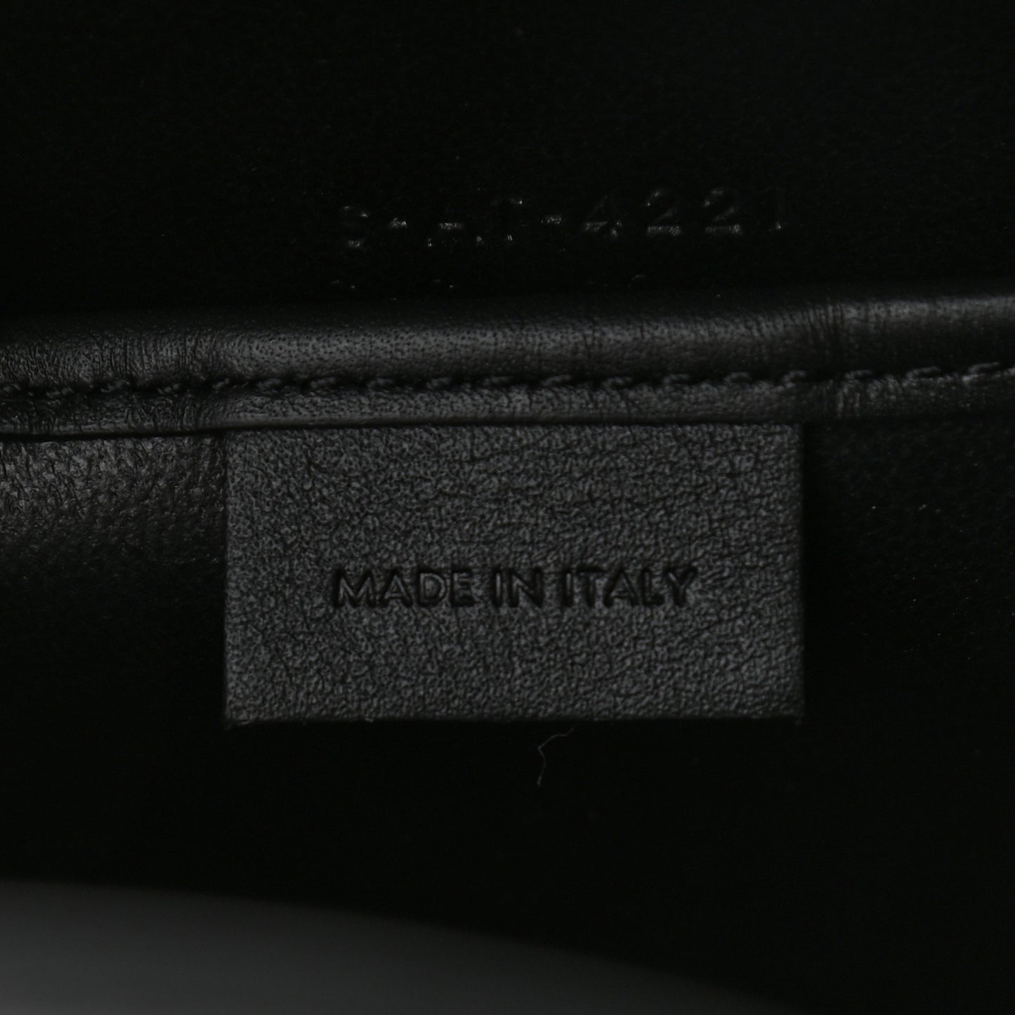 Smooth Calfskin Nano Luggage Black