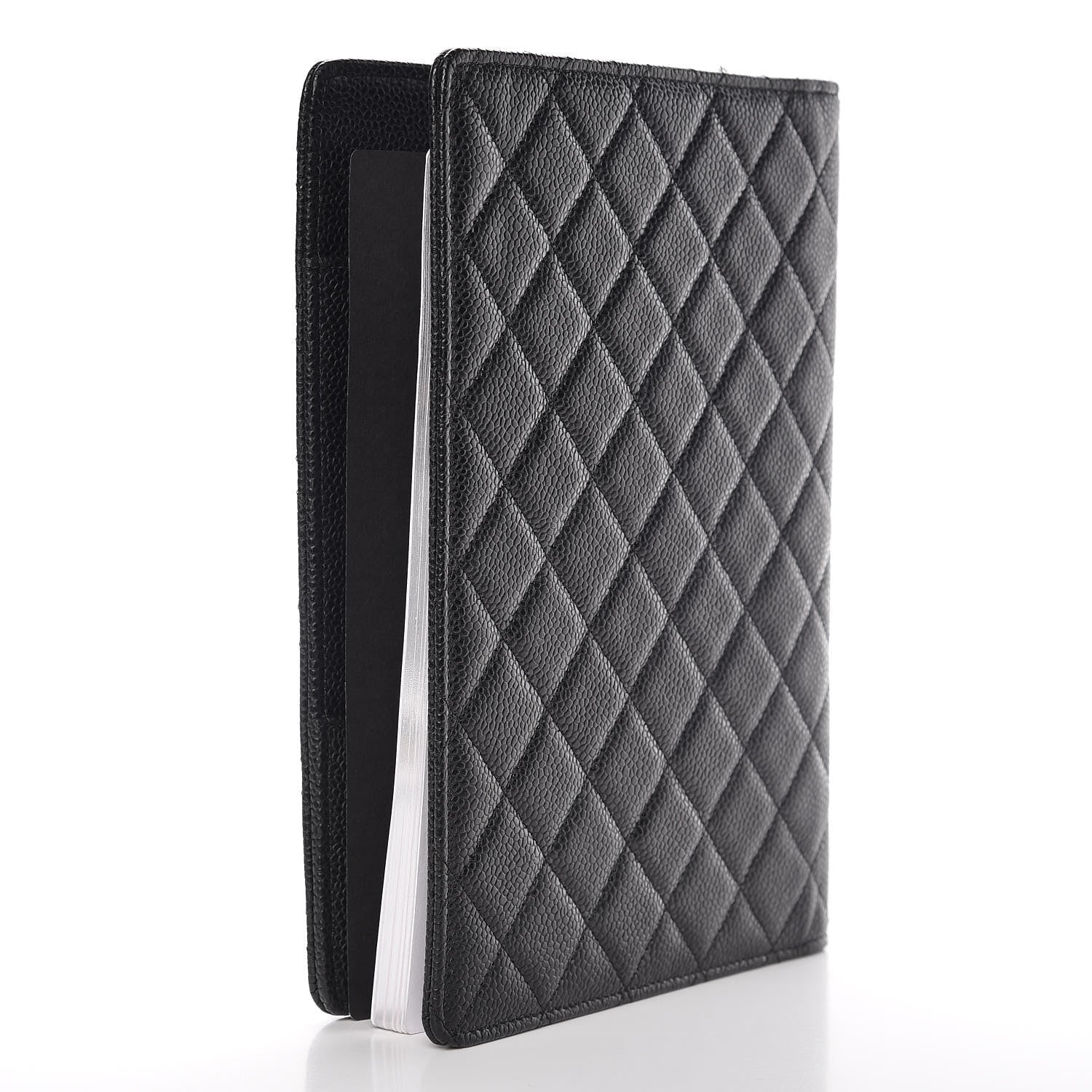 Chanel Caviar Quilted Large Agenda Cover Black 3 of 16