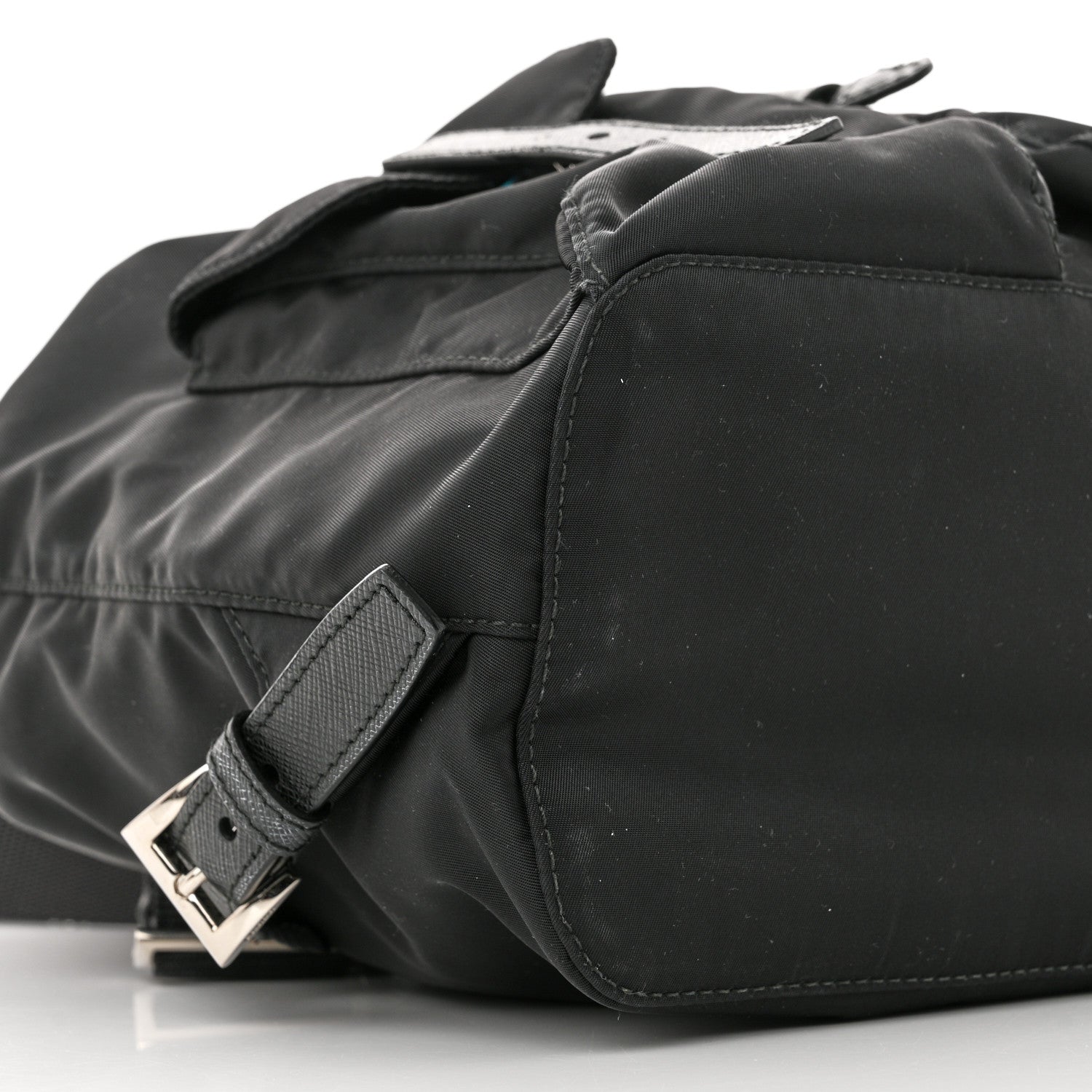 Prada Tessuto Nylon Vela Small Backpack Black 8 of 9