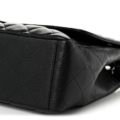 Chanel Caviar Quilted Maxi Single Flap Black 10 of 10
