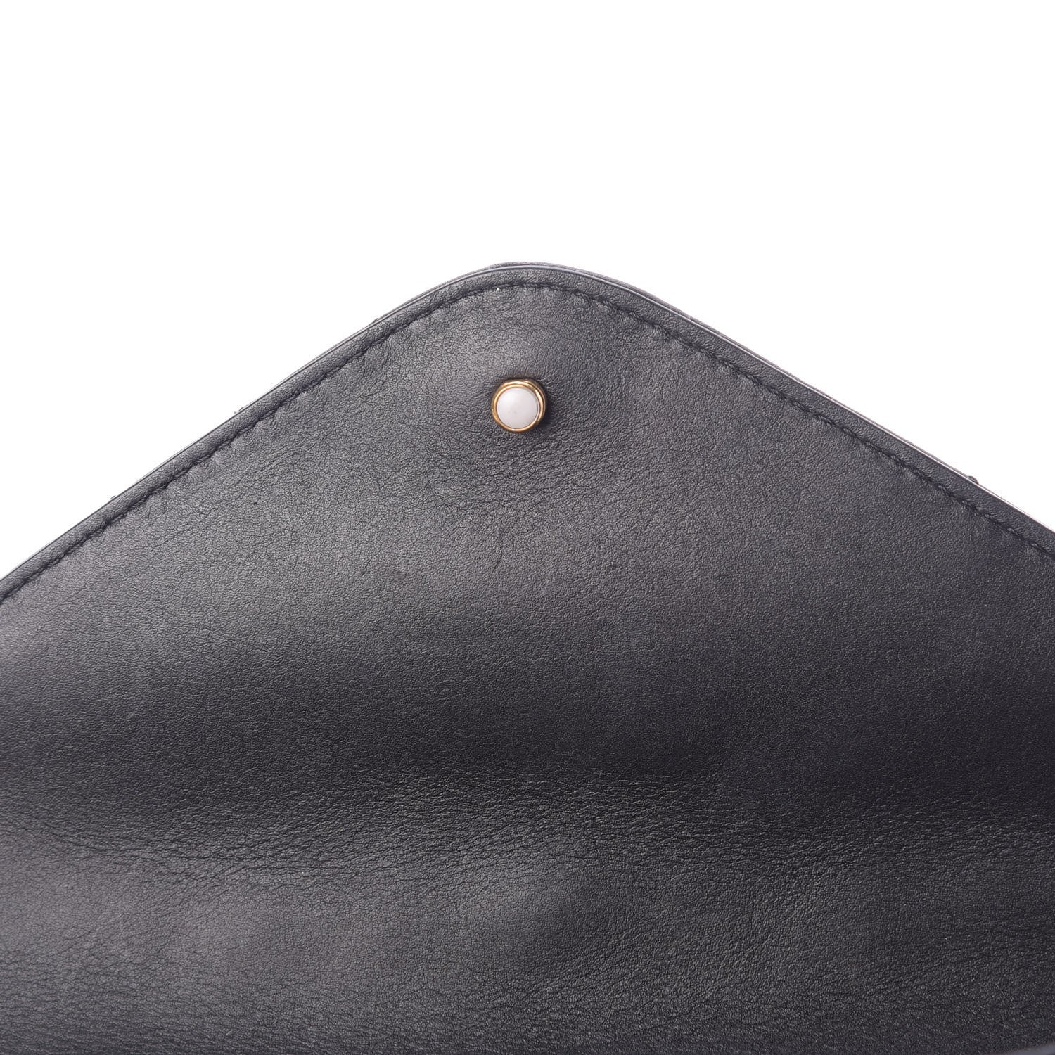 Louis Vuitton Calfskin Love Lock New Wave Chain MM Black 13 of 14