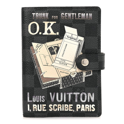 Louis Vuitton Damier Graphite Small Ring Trunks Agenda Cover 1 of 9